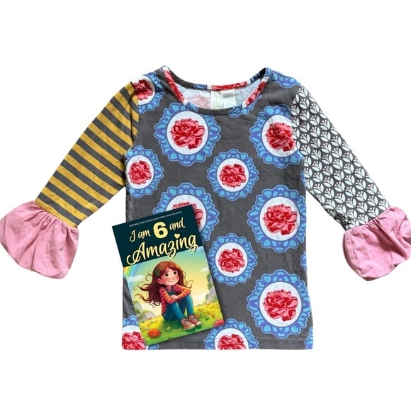 MATILDA JANE • Paint By Numbers  Picasso Puffer Top - Picture 1 of 10